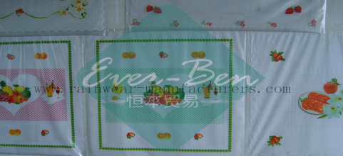 China vinyl table covers manufactory